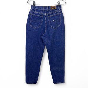 Lee Blue Jeans Vintage 90s Made In USA Star High Rise Size‎ 8 Medium